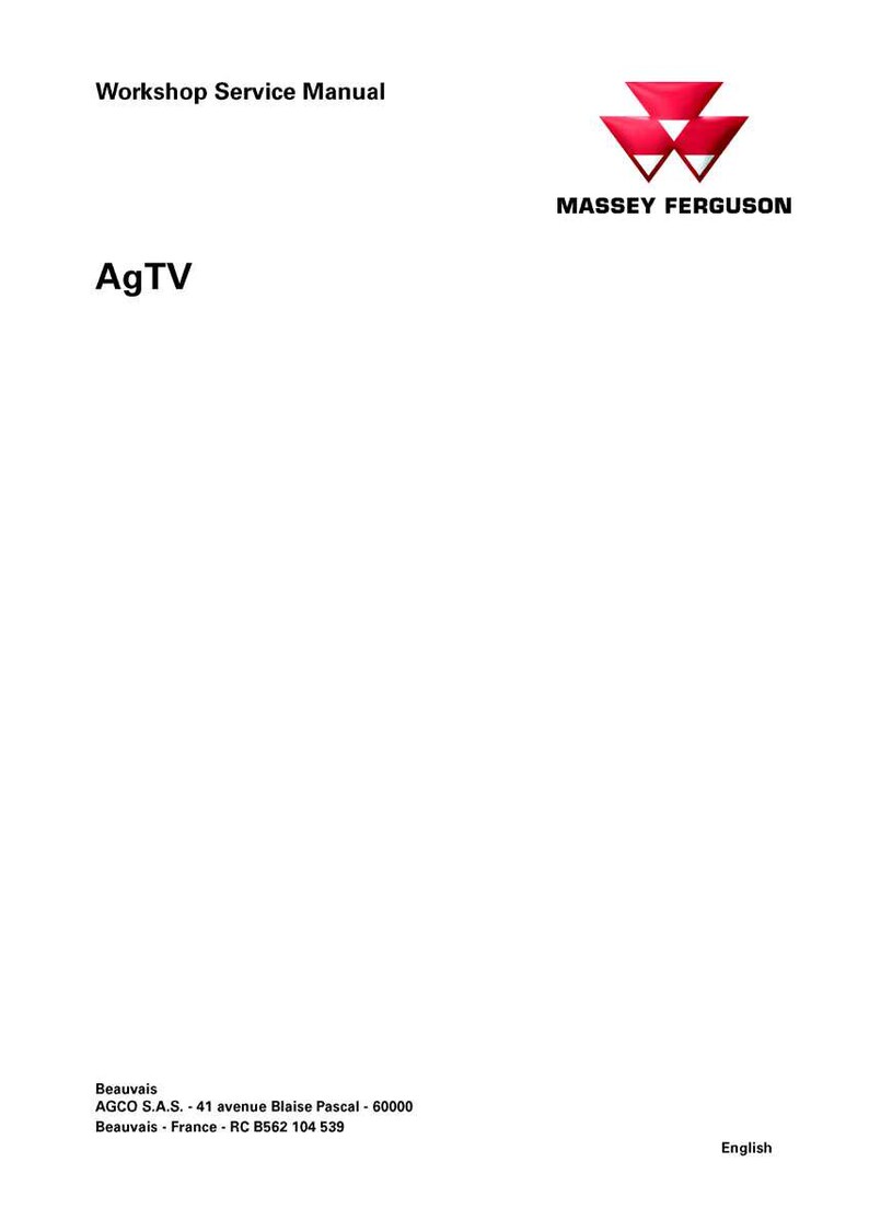 Massey ferguson Agtv 250cc 300cc 400cc 500cc Agricultural terrain vehicle Service Manual PDF | Workshop Repair | Instant Download image 2