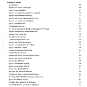 Teknisk manual för John Deere 440E och 450E balpress i PDF-format | Nedladdning direkt bild 8