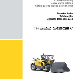 Manuale ricambi per pala gommata Weidemann TH522 Stage 5 in formato PDF / Catalogo illustrato / Download immediato immagine 2