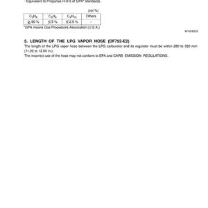 Kubota Gasoline/LPG Engine WG752-E2, DF752-E2 Workshop Manual | Instant PDF Download image 7