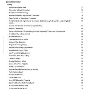 John Deere 410R, 412R, 612R, 616R självgående sprutor Diagnostikmanual Pdf | Direkt nedladdning bild 3