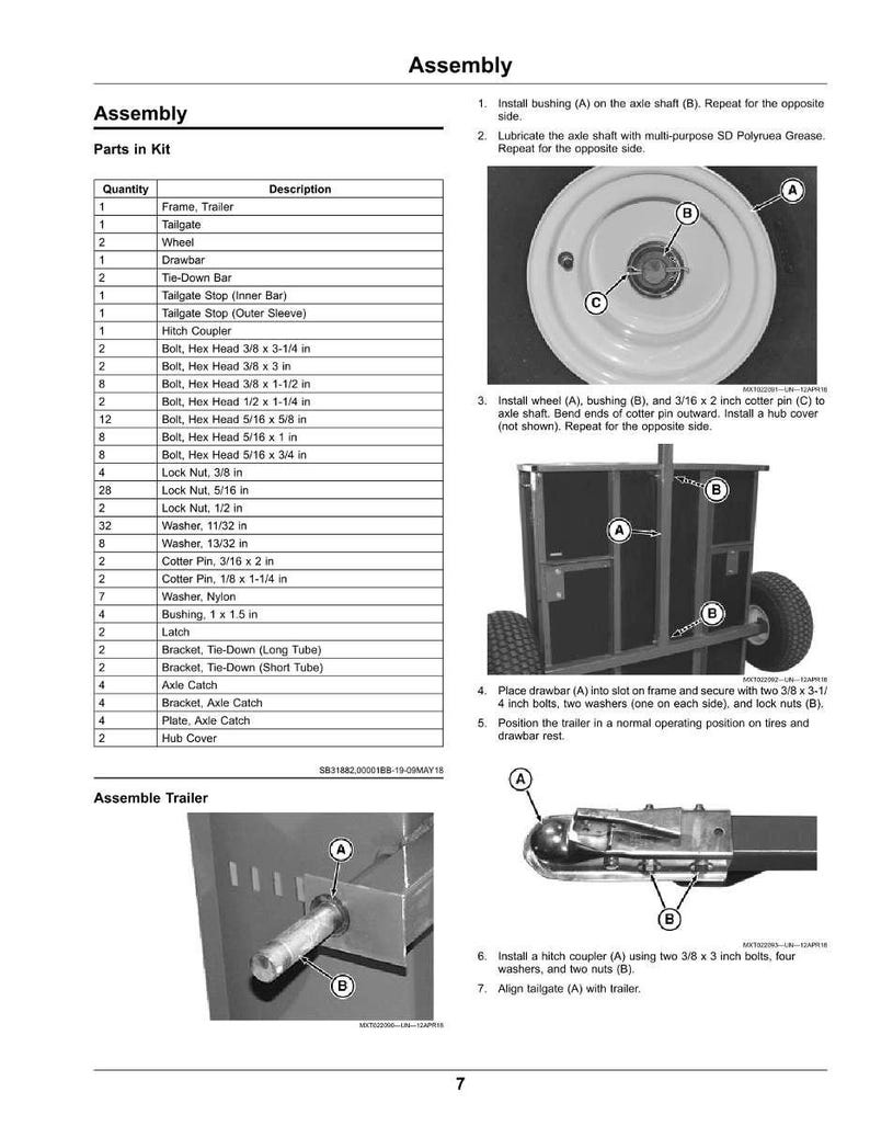 John Deere 22B gräsklipparmanual PDF | Ägarhandbok | Direkt nedladdning bild 6