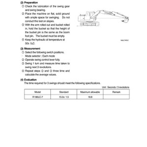 HYUNDAI R180LC-7 Crawler Excavator Service Manual | PDF | Instant Download image 4