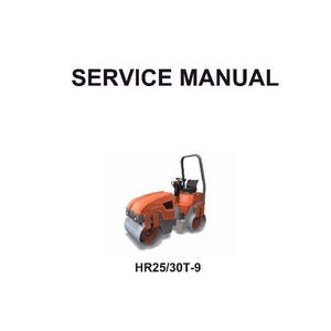 HYUNDAI HR25/30T-9 Road Roller Service Manual | PDF | Instant Download image 1
