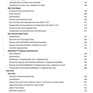 John Deere 608Fc majsaggregat Teknisk manual PDF | Direkt nedladdning bild 3