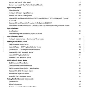 John Deere 744 Inplastningspress Teknisk manual Service PDF Verkstad Ladda ner bild 5