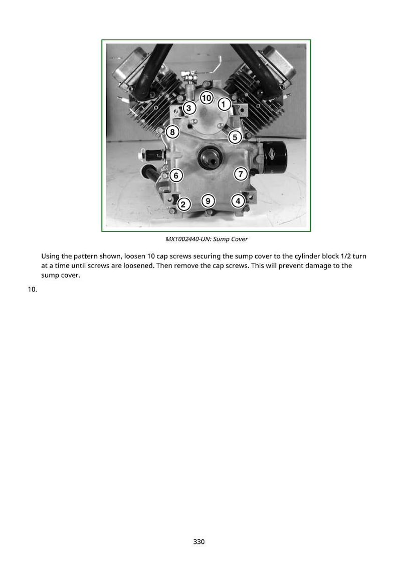 John Deere Z225, Z245 Eztrak (S.n. 100001-) Z235, Z255 Eztrak (S.n. 130001- ) Mower Technical Manual Pdf | Instant Download image 5