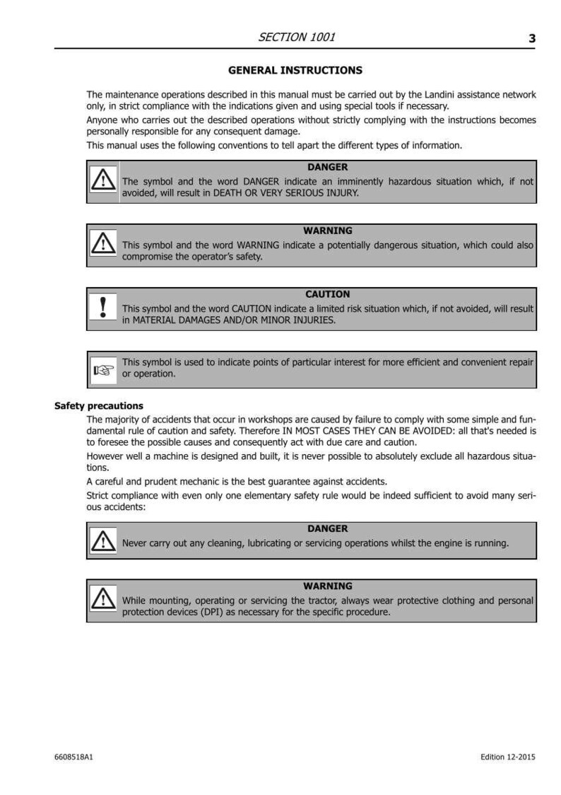 K&ouml;nnte beinhalten: Eine Seite aus einem Handbuch mit Sicherheitshinweisen. Der Text enth&auml;lt Warnungen vor potenziellen Gefahren, mit Symbolen f&uuml;r Gefahr, Warnung und Vorsicht. Das Handbuch enth&auml;lt Richtlinien f&uuml;r sicheren Betrieb und Wartung.