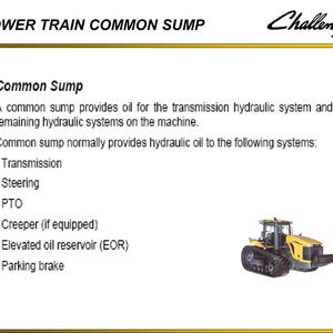 Challenger Transmission pto Tractor Service Training Manual PDF | Training Guide | Instant Download image 3
