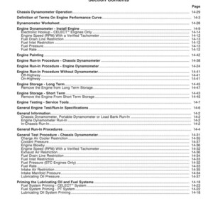 Cummins N14-seriens motorservicehandbok, reparationsverkstad, PDF-nedladdning bild 9