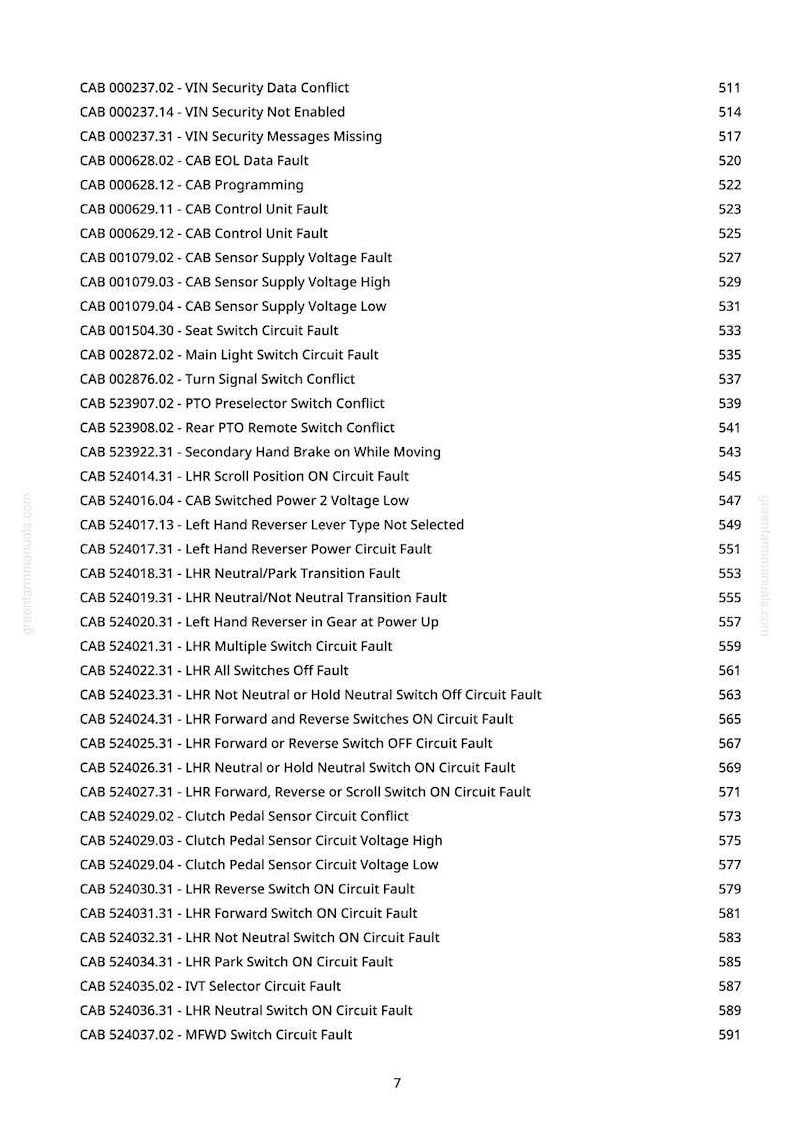 John Deere 7720, 7820, 7920 Tractor Diagnostic Manual PDF | Instant Download image 8