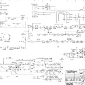 May include: A detailed electrical schematic diagram with various symbols, lines, and text labels. The diagram is primarily black and white, with a title block in the lower right corner. The diagram is for Cummins Centry STX 111 Controls.