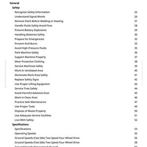 John Deere 9650 Cts skördetröska Teknisk manual PDF | Direkt nedladdning bild 4