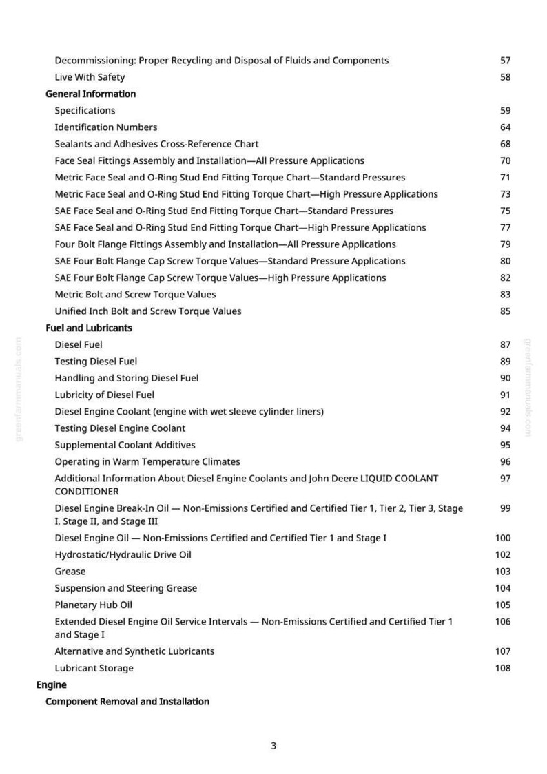 Pu&ograve; includere: Una pagina di manuale con un sommario. I titoli includono "Informazioni generali", "Carburante e lubrificanti" e "Motore". Il testo &egrave; nero su sfondo bianco.