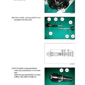 Manual de servicio de la excavadora de orugas HYUNDAI R110-7 / PDF / Descarga instantánea imagen 5
