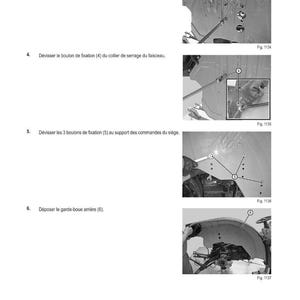 Puede incluir: Diagrama de un proceso de desmontaje de componentes de veh&iacute;culos. La imagen muestra pasos detallados con instrucciones numeradas e ilustraciones correspondientes. El texto incluye instrucciones para quitar pernos y tuercas.