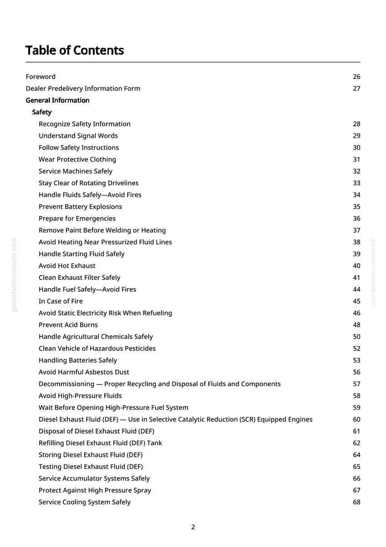 John Deere 8Rt 410, 8Rt 310, 8Rt 370, 8Rt 340 traktorreparationsmanual PDF | Serviceverkstad | Direktnedladdning bild 3