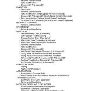 Massey Ferguson TH 7035RC 7035XRC 7035BRC Stage 5 Teleskoplastare Servicemanual PDF | Verkstadsreparation | Direktnedladdning bild 5