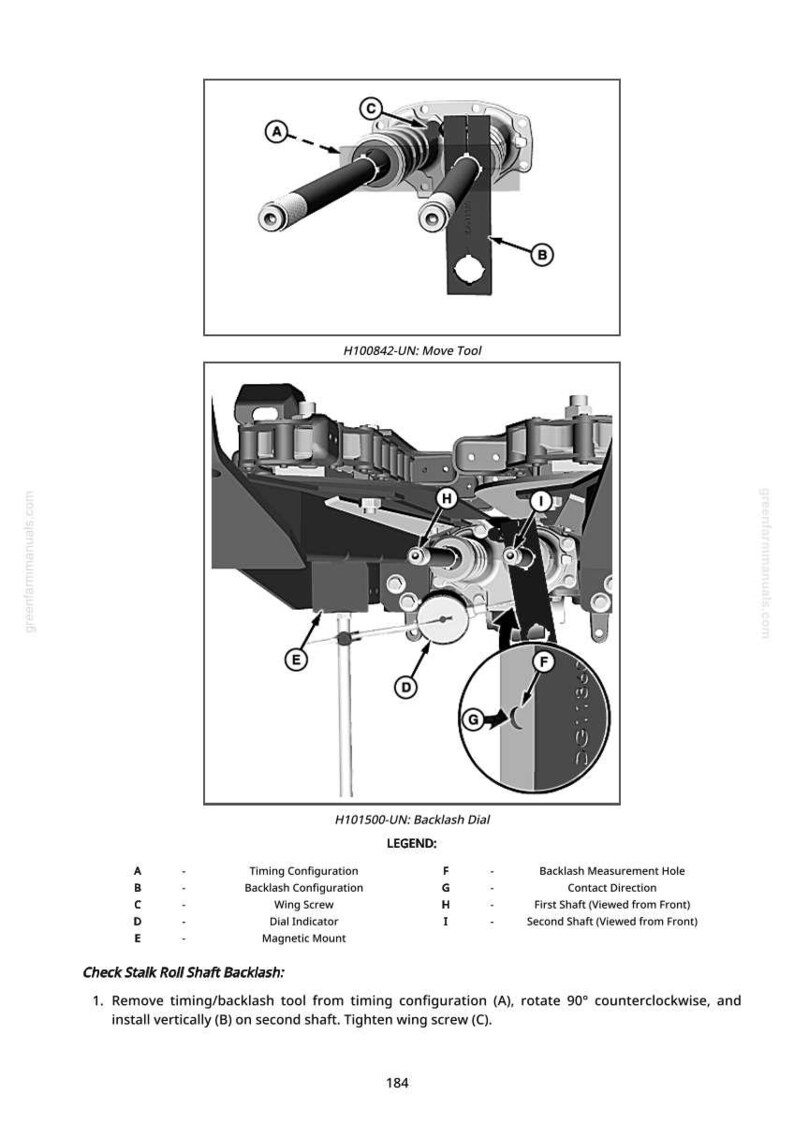 John Deere 608Fc majsaggregat Teknisk manual PDF | Direkt nedladdning bild 7