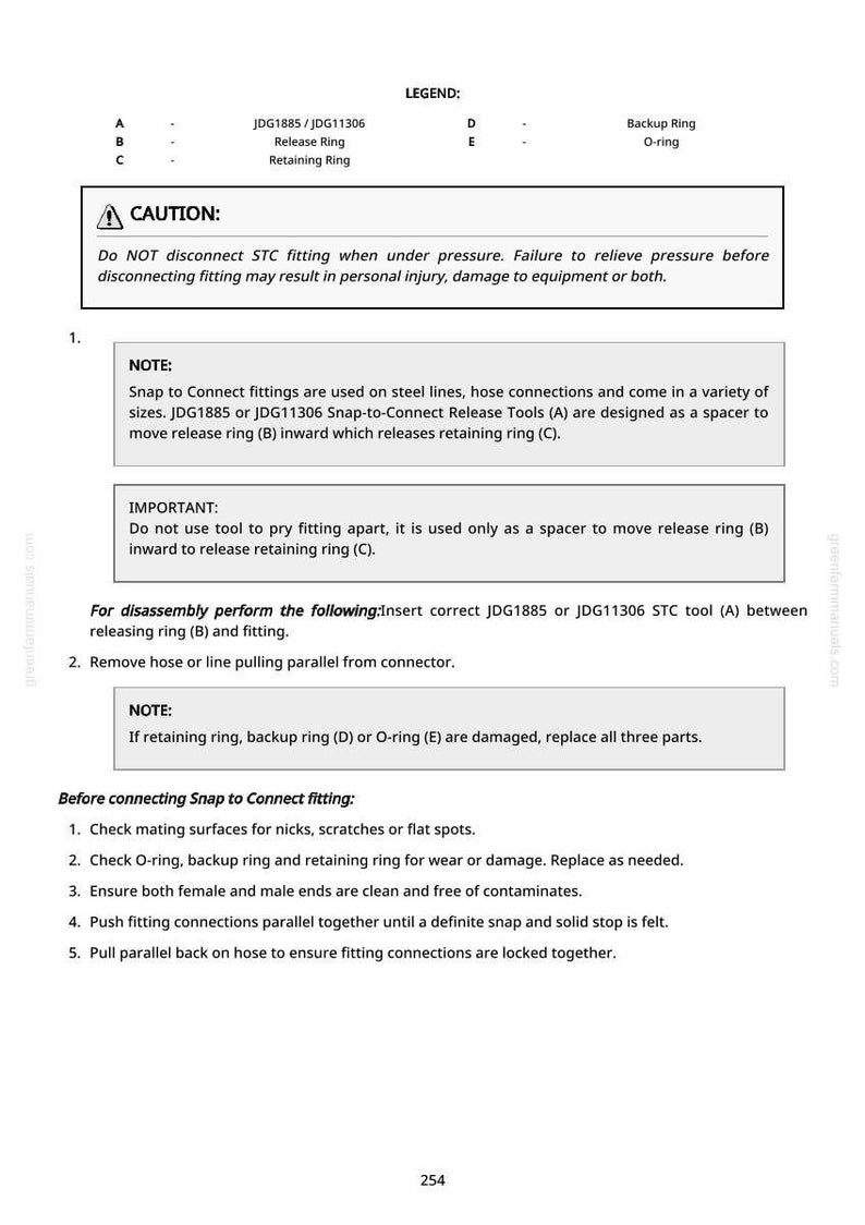 John Deere 6135 M, 6210 M, 6150 M, 6170 M, 6190 M traktorreparationsmanual i pdf-format | Service och verkstad | Direkt nedladdning bild 4