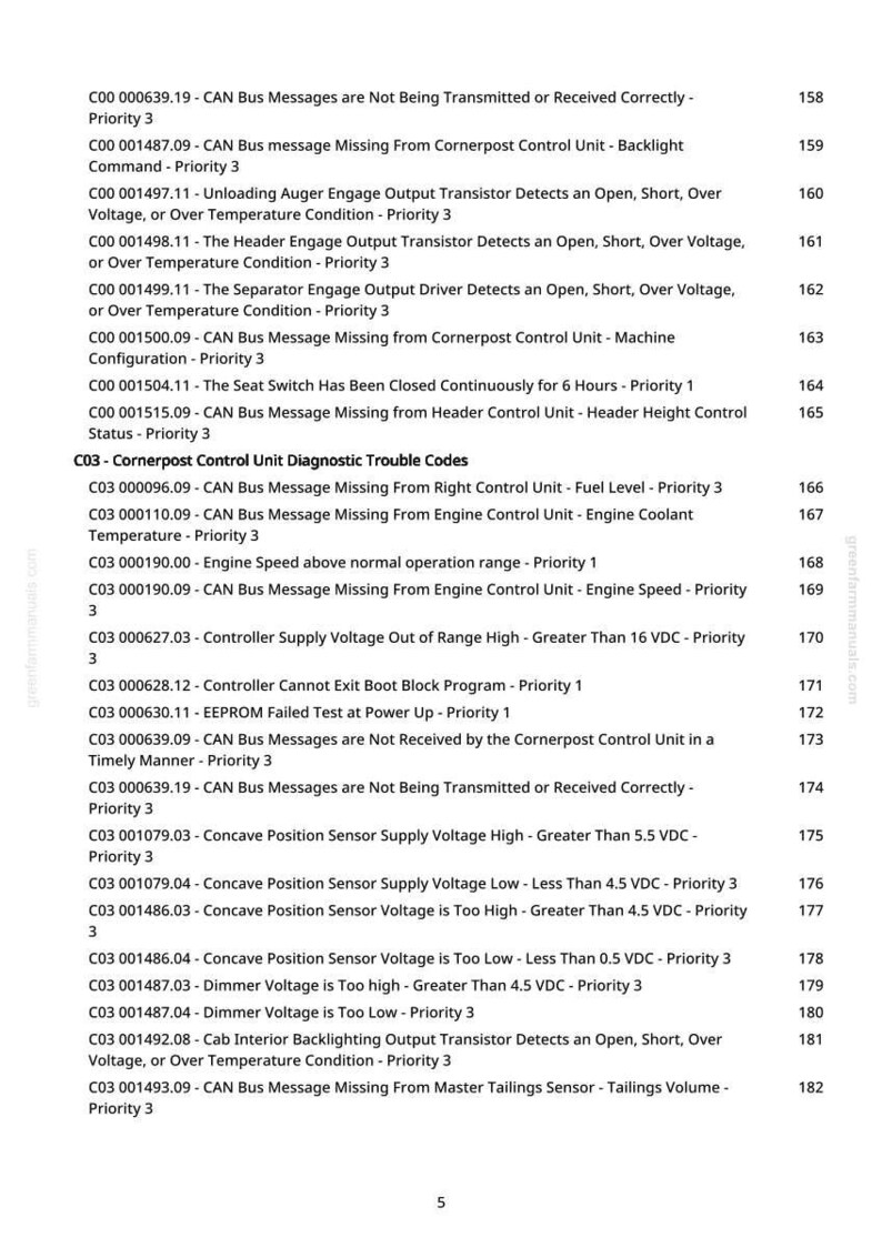John Deere 9650 Cts skördetröska Diagnostikmanual PDF | Direktnedladdning bild 6