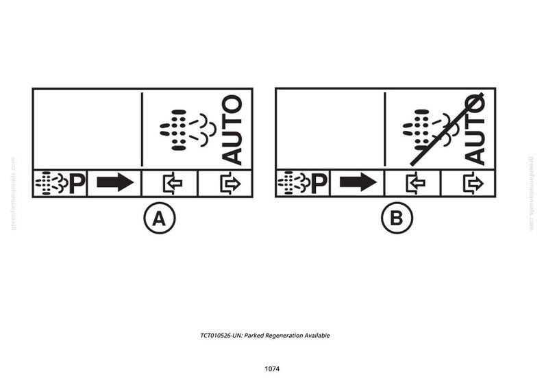 Puede incluir: Dos diagramas rectangulares con s&iacute;mbolos en blanco y negro. El diagrama A muestra un s&iacute;mbolo de estacionamiento, una flecha y un s&iacute;mbolo "AUTO" con un icono de pulverizaci&oacute;n. El diagrama B tiene los mismos s&iacute;mbolos, pero el s&iacute;mbolo "AUTO" est&aacute; tachado.