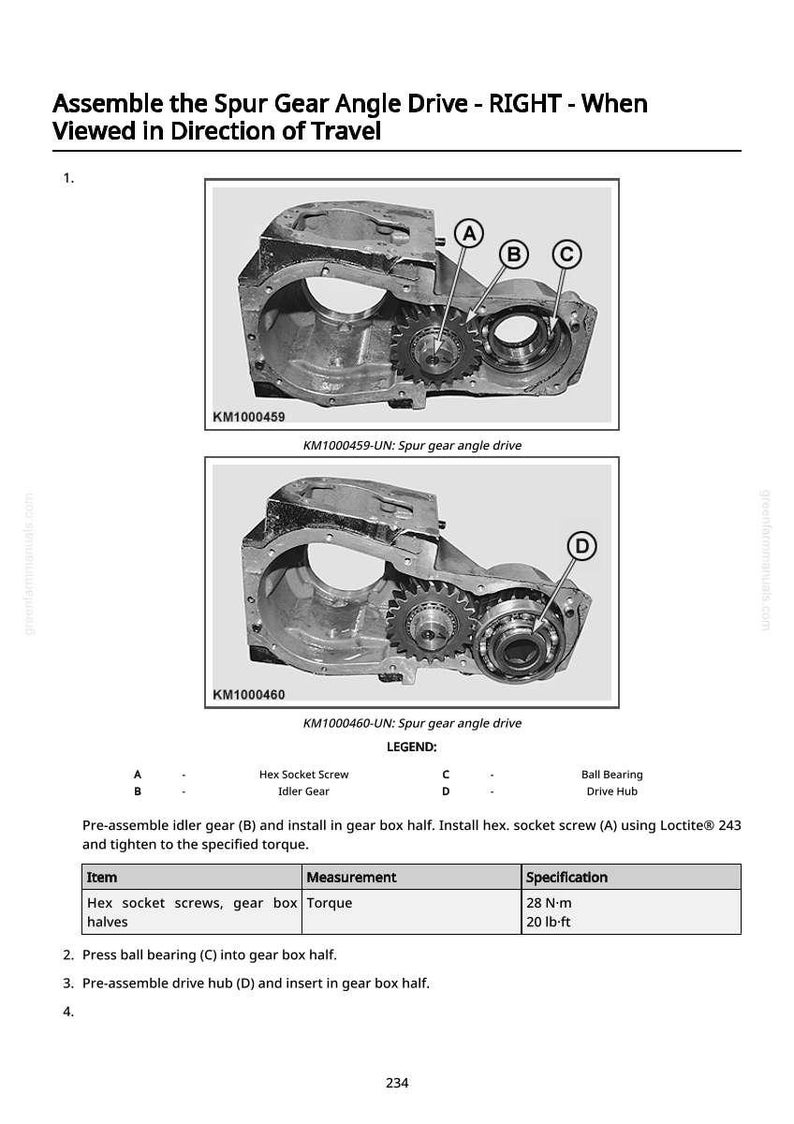 Teknisk manual för John Deere 460Pro, 475Pro, 490Pro skördeaggregat i PDF-format | Direkt nedladdning bild 6