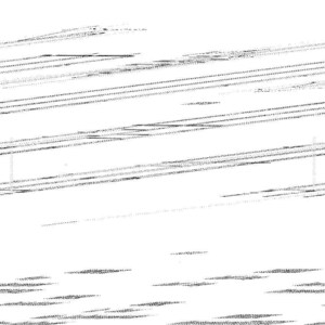 K&ouml;nnte beinhalten: Abstrakte Schwarz-Wei&szlig;-Kunst mit parallelen, strukturierten Linien. Die Linien, wahrscheinlich mit Bleistift gezeichnet, erzeugen ein Gef&uuml;hl von Bewegung und Tiefe. Das Kunstwerk befindet sich auf einem wei&szlig;en Hintergrund.