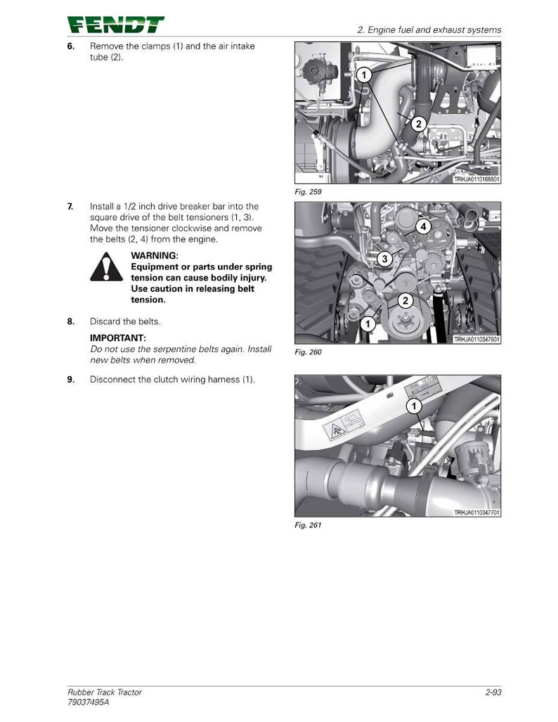 Fendt 900 Mt s4 stage 5 Tractor Workshop Manual PDF | Service Repair | Instant Download image 3