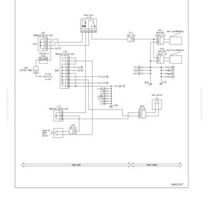 May include: A circuit diagram of a horn, labeled "Circuit Diagram of Horn," with various electrical components and wiring. The diagram includes text such as "24V," "GND," and "Horn switch."
