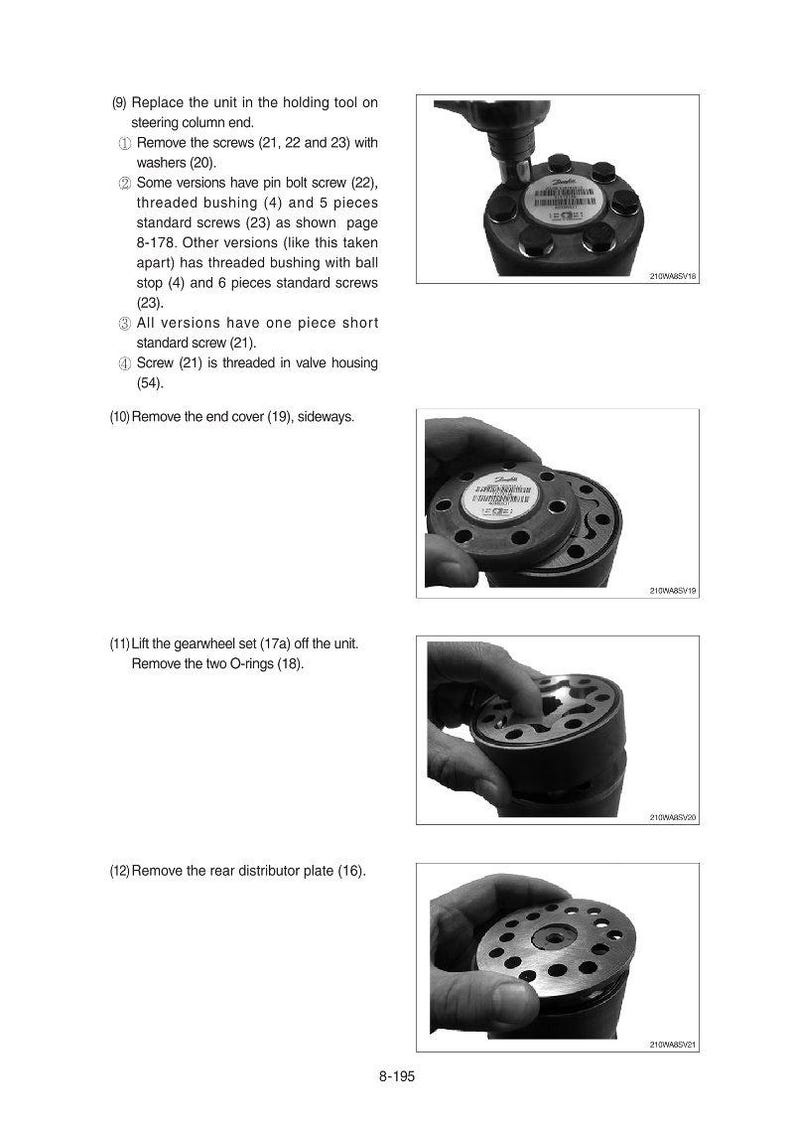 Hyundai HW170A Cr Wheel Excavator Service Manual | Pdf | Instant Download image 5