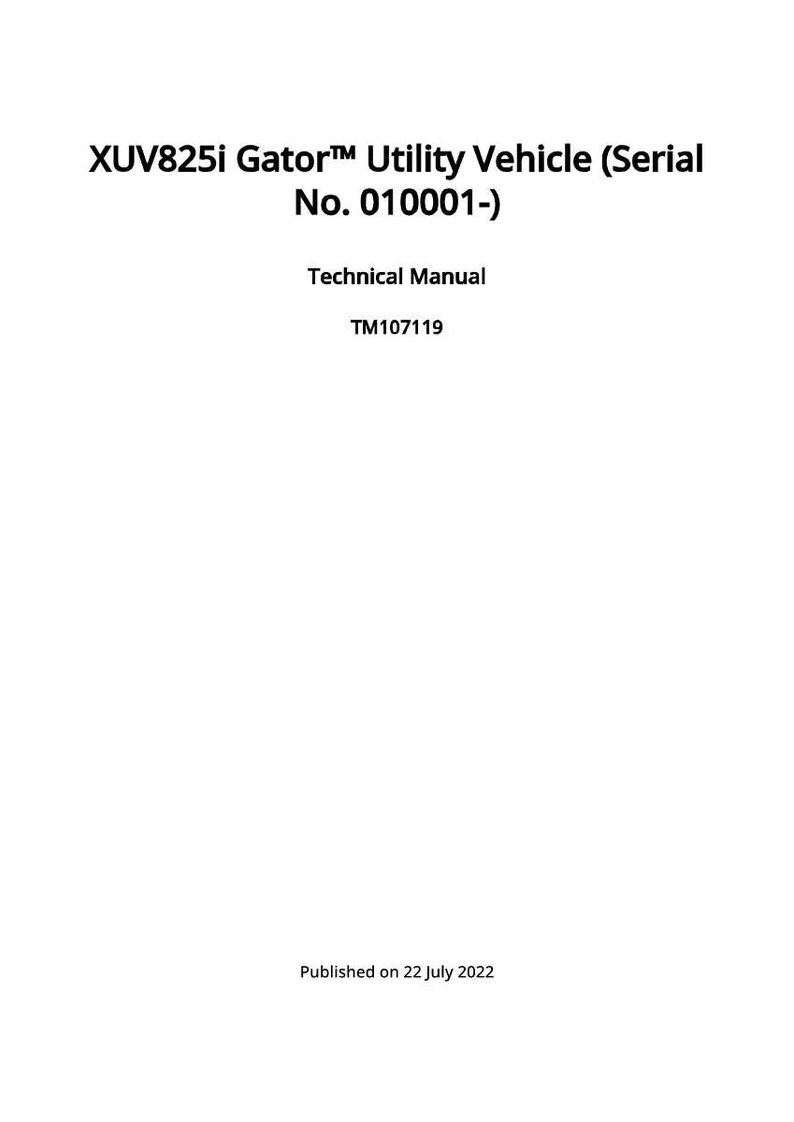 John Deere Xuv 825I Gator (Serien-Nr. 010001-) Hilfsfahrzeug Technisches Handbuch PDF | Sofort Download Bild 2