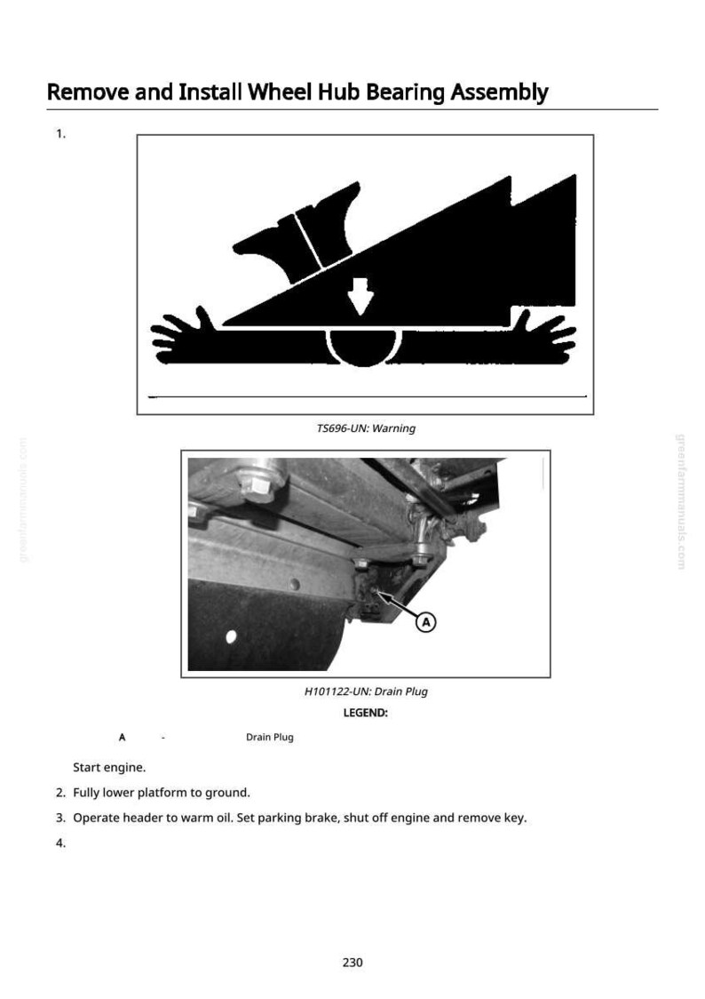 John Deere 608Fc majsaggregat Teknisk manual PDF | Direkt nedladdning bild 8