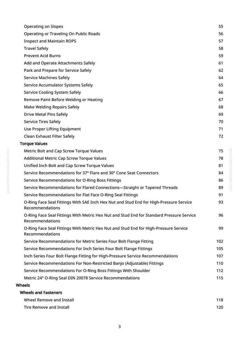 John Deere 326 P 4Wd lastare reparationsmanual PDF | Serviceverkstad | Direkt nedladdning bild 2