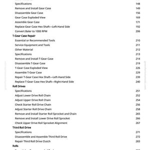 Teknisk manual för John Deere 450 M, 450 M förskärare och 550 M balpress i PDF-format | Direkt nedladdning bild 5