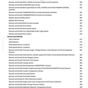 John Deere 9650 Cts skördetröska Teknisk manual PDF | Direkt nedladdning bild 8