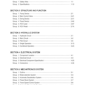 HYUNDAI R210-7V Crawler Excavator Service Manual | PDF | Instant Download image 1