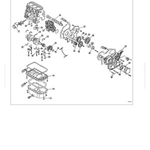 May include: Detailed black and white diagram of engine components, labeled as "16.2 Exploded views of engine components." The drawing includes various parts like the engine block, crankshaft, and other mechanical elements. The image is from the 68E-88E series.