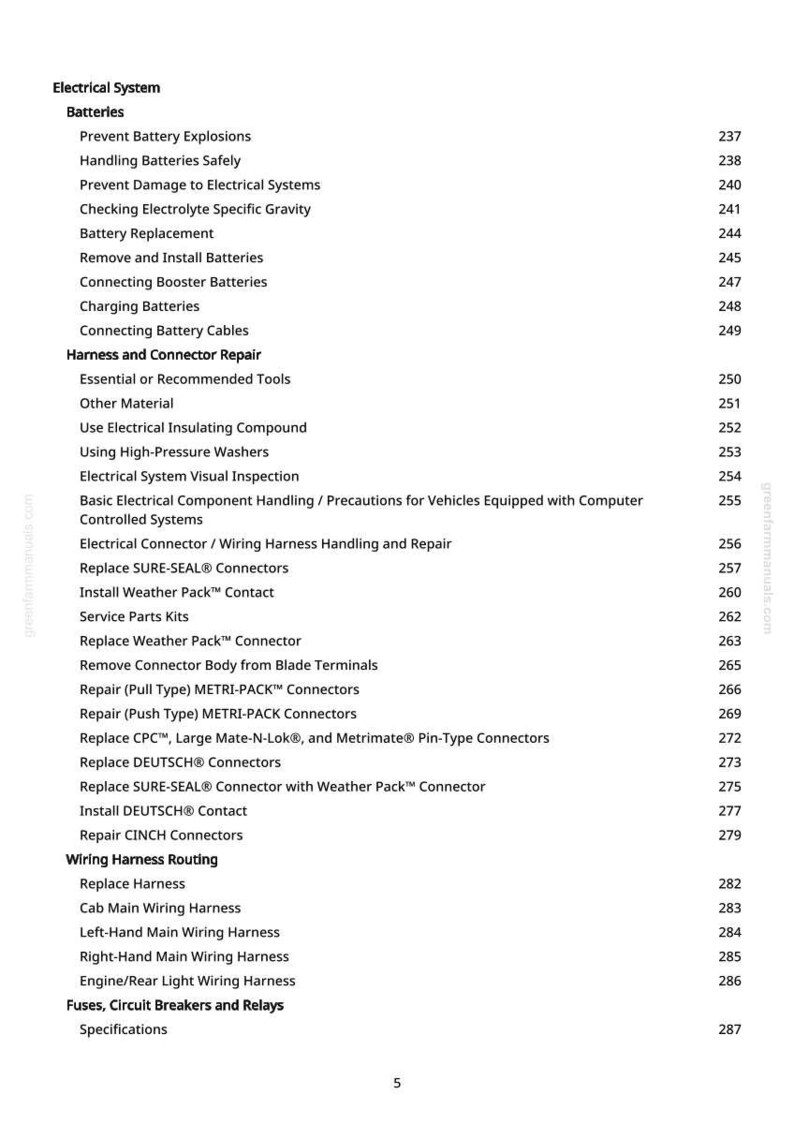 John Deere 9650 Cts skördetröska Teknisk manual PDF | Direkt nedladdning bild 7