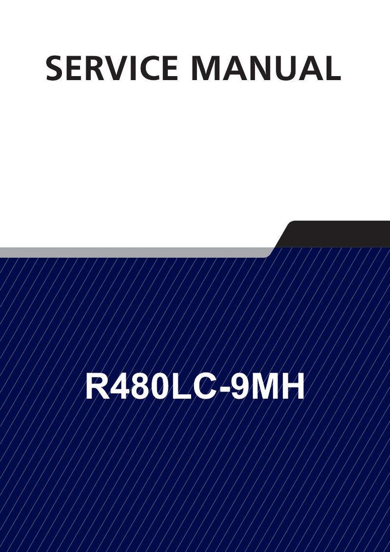 Onderhoudshandleiding HYUNDAI R480LC-9MH rupsgraafmachine | PDF | Direct downloaden afbeelding 1