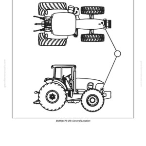 John Deere 6100J, 6115J, 6125J traktordiagnosmanual i pdf-format | Direkt nedladdning bild 7