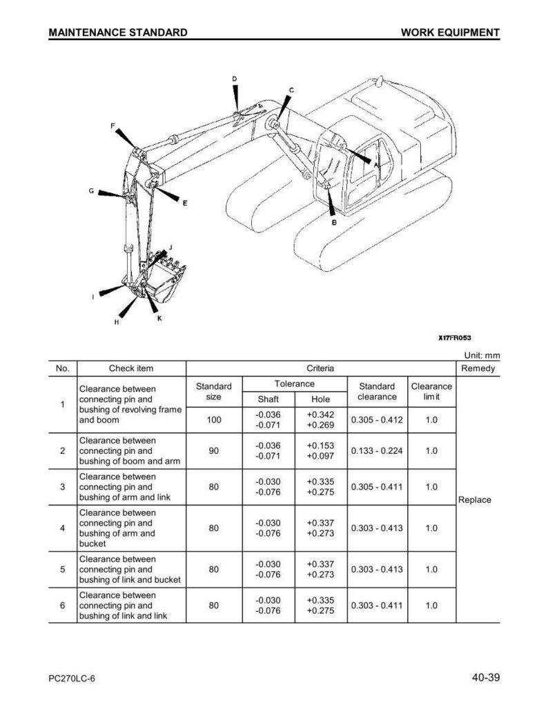Komatsu PC270LC-6LE hydraulisk grävmaskin servicemanual reparation verkstad PDF-nedladdning bild 11