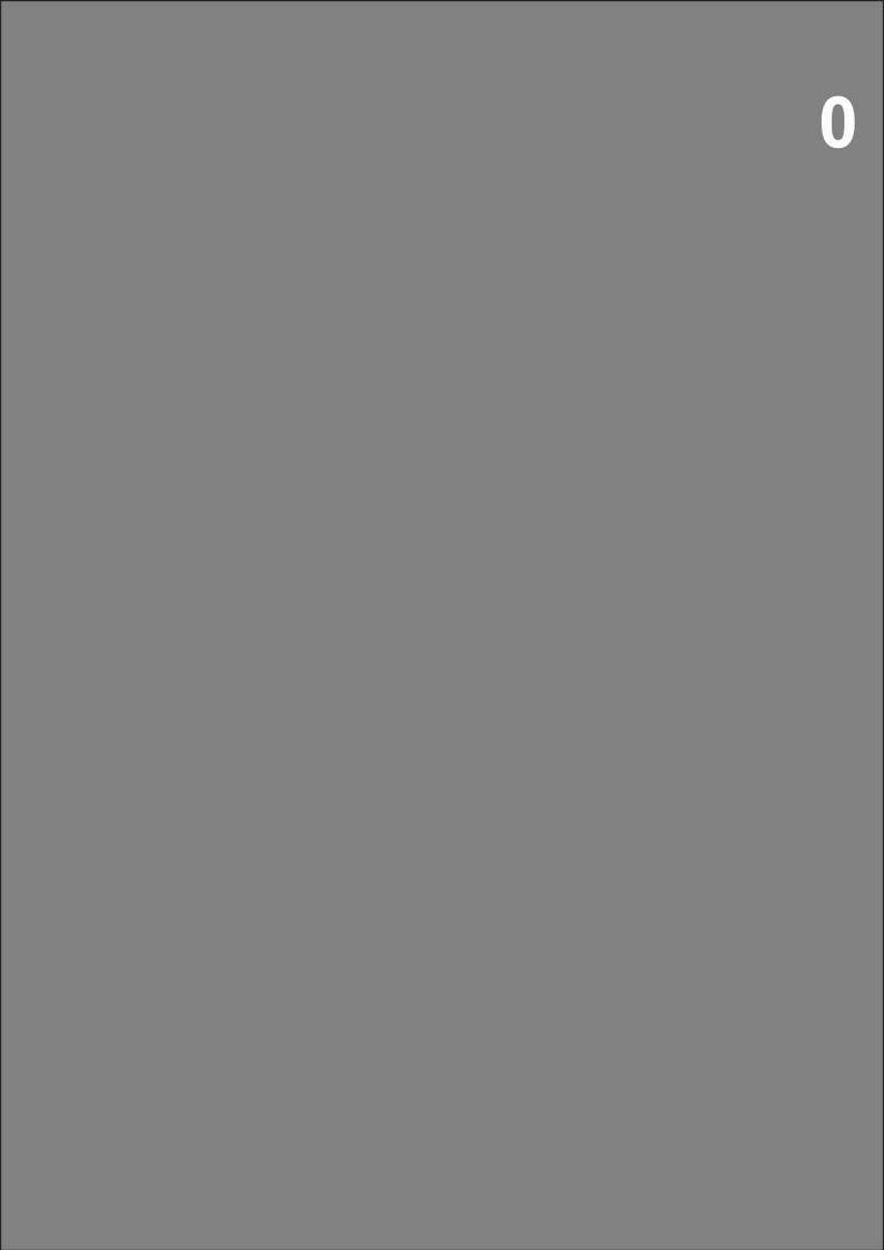 May include: A solid gray background with the number "0" in white in the upper right corner. The background is a medium shade of gray.