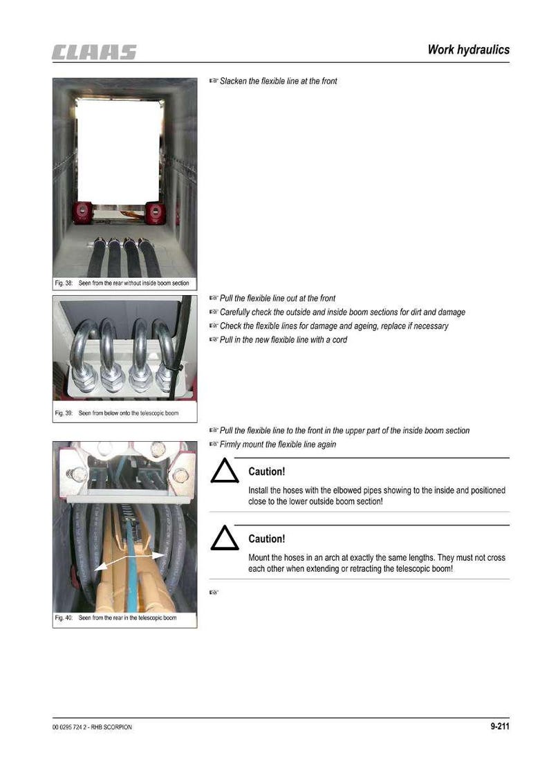 Claas Scorpion 6030 7030 7040 7075 9040 Telehandler Repair Manual PDF | Service Workshop | Instant Download image 9