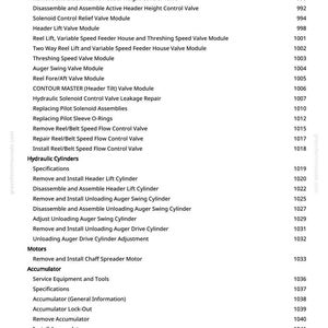 John Deere 9650 Cts skördetröska Teknisk manual PDF | Direkt nedladdning bild 9