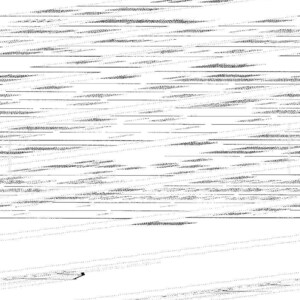 K&ouml;nnte beinhalten: Abstrakte Schwarz-Wei&szlig;-Kunst mit einem Muster aus horizontalen Linien. Die Linien variieren in Dicke und Textur und erzeugen einen dynamischen visuellen Effekt. Das Design ist minimalistisch und modern, geeignet f&uuml;r verschiedene dekorative Anwendungen.