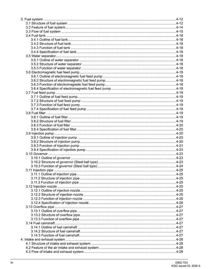Kubota D902 te4 Engine Workshop Manual PDF | Service Repair | Instant Download image 6