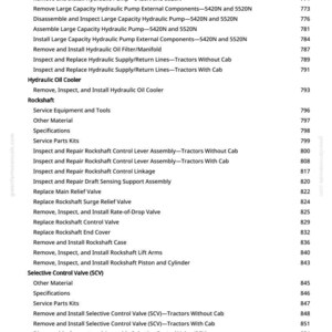 Manual de diagnóstico de tractores John Deere 5320N, 5420N, 5520N en formato PDF / Descarga instantánea imagen 11