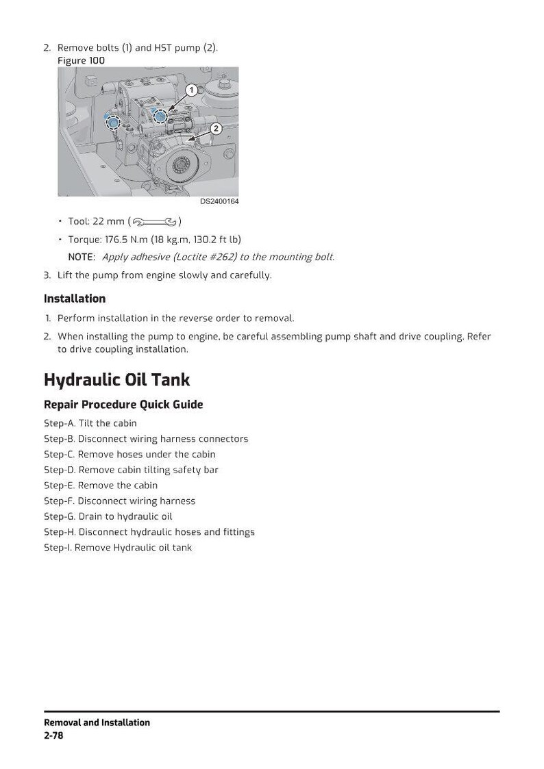 HYUNDAI HT38 Skid Steer Loader Service Manual | PDF | Instant Download image 5