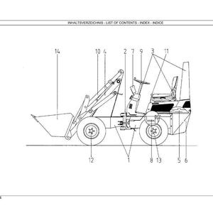 Weidemann 1015 D p Hoftrac Parts Manual PDF | Illustrated Catalog | Instant Download image 6